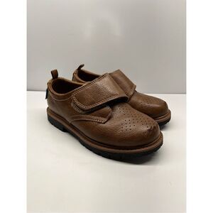Carter's ~ Toddler Size 12M ~ Brown ~ Paul ~ Side Strap Closure ~ Oxford Shoes